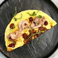 Омлет с ростбифом и вялеными томатами в Dimcoffee