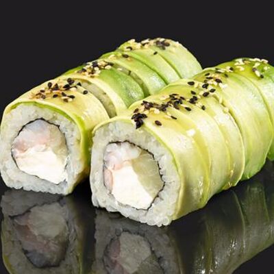 Грин ролл с креветкой в Sushi Kama по цене 450 ₽