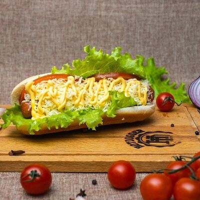 Итали-дог в Hotdog Club & Bubble Tea по цене 290 ₽