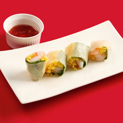 Спринг-ролл с креветками и манго* в ЧИХО по цене 520 ₽