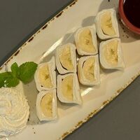 Сладкий ролл с бананом в ЧереПицца