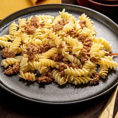 Макароны по-флотски в Папины блины по цене 396 ₽