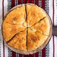 Полоницы с картофелем и грибами в Корчма Сало