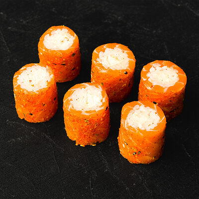 Ями маки с унаги, сливочным сыром и шичими в Yami Yami по цене 850 ₽