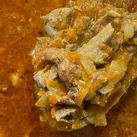 Гуляш из свинины в Бистро шеф