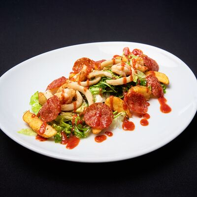 С морепродуктами и пепперони в Ricco Celentano по цене 605 ₽