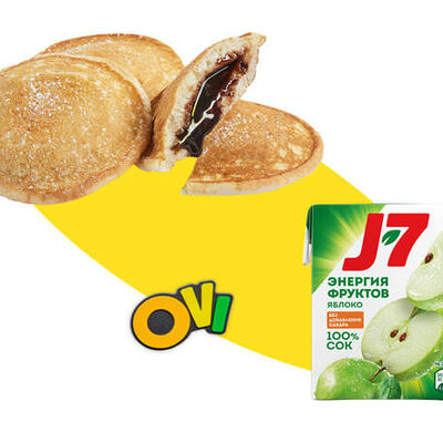 Сет Кидс с десертом и джибитсом в Папа Джонс по цене 530 ₽