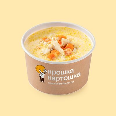 Сливочная уха по-фински в Крошка Картошка по цене 345 ₽