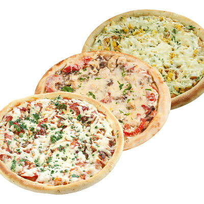 Тройное комбо пиццы в Пицца Блюз по цене 9000 ₸