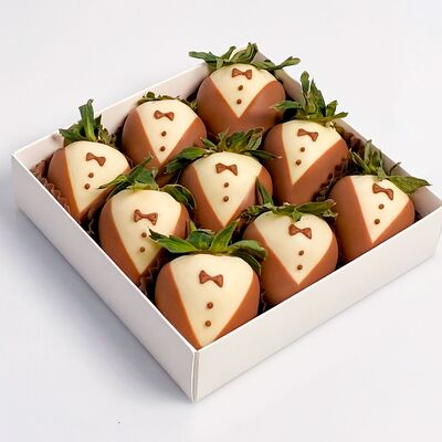 Клубника в шоколаде Смокинги S с двойным слоем шоколадав Клубника в шоколаде VeryBerryLab по цене 4190 ₽