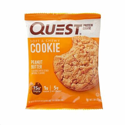 Печенье протеиновое Quest Protein Cookie Арахисовая паста в Азбука Вкуса Экспресс Меню по цене 280 ₽
