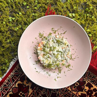 Салат Оливьев Вкусы Дагестана по цене 340 ₽