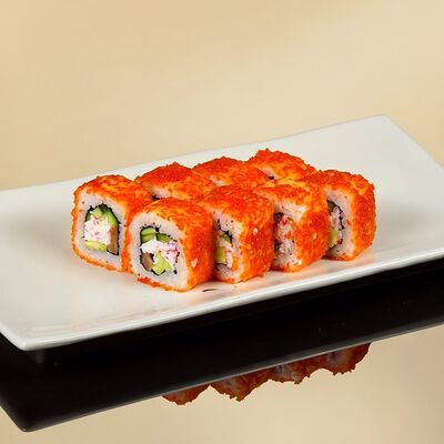 Калифорния с лососемв Тим Шашлык & Бургер по цене 550 ₽