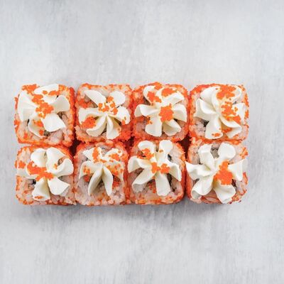 Ролл Краб с шапочкой в Yummy yummy по цене 255 ₽