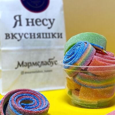 Ассорти кислых лент в Мармелабус по цене 250 ₽