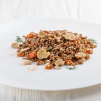 Гречневая каша с грибами в MaxBakery