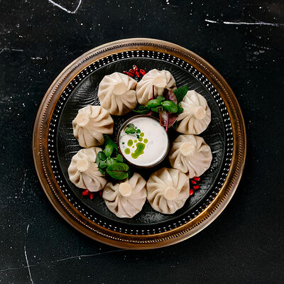 Хинкали со свининой и говядиной в Бумбараш по цене 395 ₽