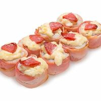 Ролл Запеченный Охотничий в Летучая рыба