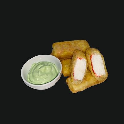 Краб темпура с соусом васабив Пиццерия 3.14 по цене 400 ₽