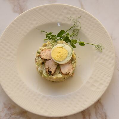 Салат Оливье в Сметана на Б. Садовой по цене 389 ₽