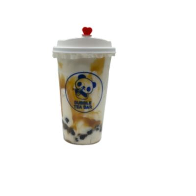 H2 чёрный молочный чай с тапиокой и моти в Bubble tea bar по цене 459 ₽