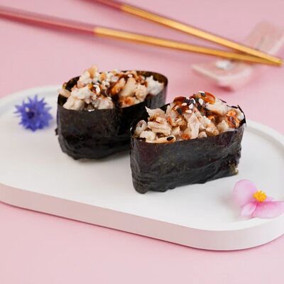 Гунканы с угрем в Moshi Sushi по цене 470 ₽