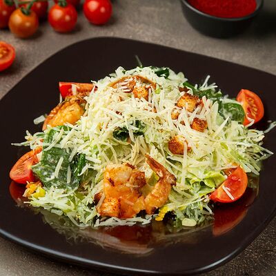 Цезарь с креветками в Грузинский дом по цене 790 ₽