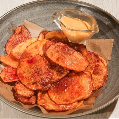 Домашние чипсы с горчицейв Троя по цене 390 ₽