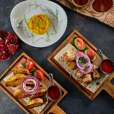 Шампиньоны на углях в Тбилисити по цене 450 ₽