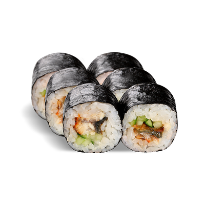 Ролл С угрём и огурцом в Автоcуши Автопицца по цене 369 ₽