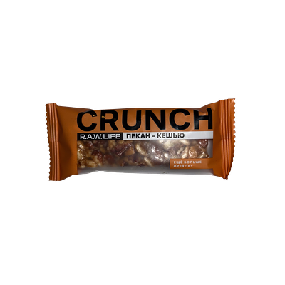 Батончик ореховый Crunch пекан-кешью в STARS COFFEE по цене 120 ₽