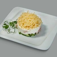 Салат Коктейль с ветчиной в Лукоморье