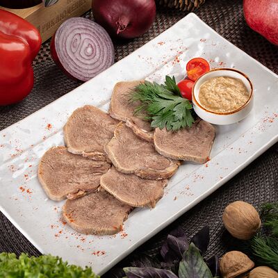 Язык говяжий отварной в Приключения Шурика по цене 765 ₽