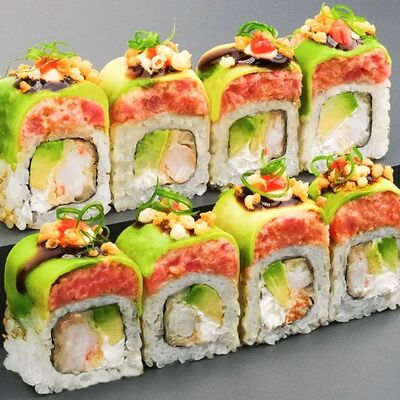 Ролл Криспи дракон в Tao Sushi Lab по цене 1090 ₽