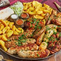 Мясное ассорти Гудаури в Джо-Джо грузинская кухня