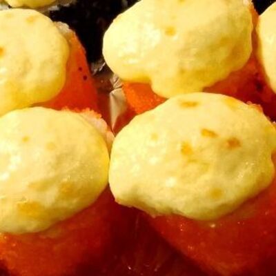 Запеченная Калифорния со снежным крабом в Пицца Рак и Суши по цене 850 ₽