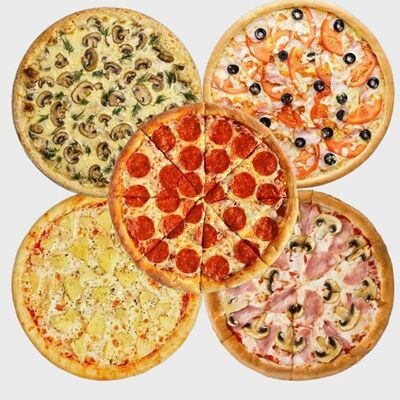 5 пицц малые в Fixxroll по цене 3345 ₽