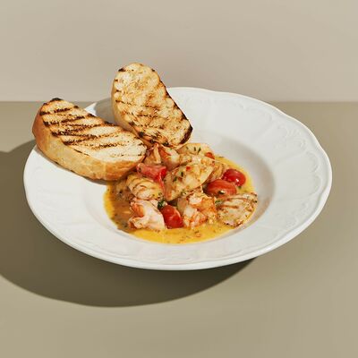Морепродукты на гриле в соусе берблан в Italy по цене 1860 ₽