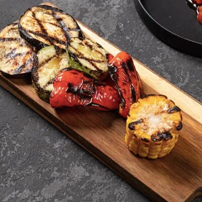 Овощи на открытом огнев Пламя и Вино по цене 490 ₽