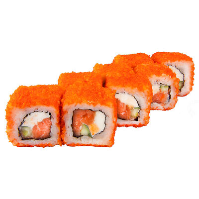 Ролл Калифорния с лососем в Фитнес меню по цене 585 ₽