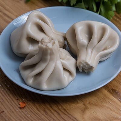 Хинкали с сыром и зеленью в Бебо по цене 110 ₽