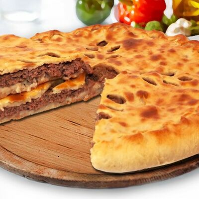 Осетинский пирог с рубленным мясом и сыром в Осетинские пироги от Забавы по цене 1700 ₽