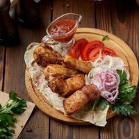 Шашлык из курицы в Кафе Дымок