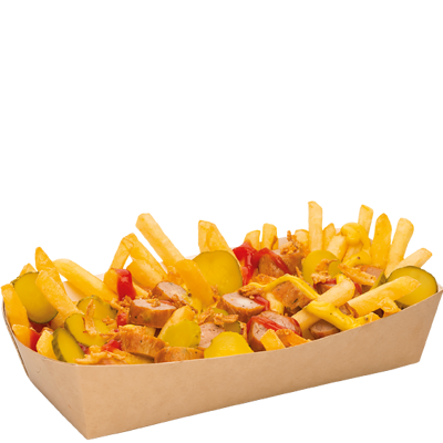 Фри с колбасками в Жар Пицца по цене 154