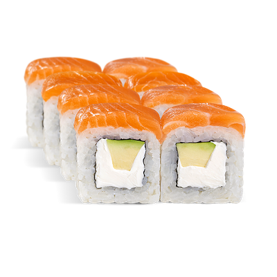 Ролл Филадельфия c авокадо в Автоcуши Автопицца по цене 600 ₽