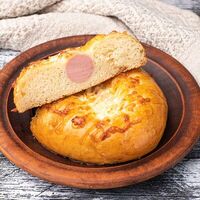 Лодочка с сосиской в Пекарня Микадо