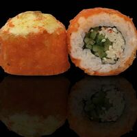 Запеченный ролл калифорния в Barrel Sushi