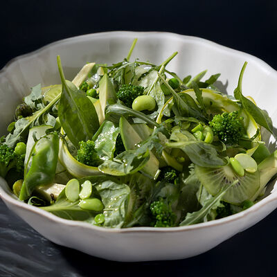 Зеленый с авокадо, бобами эдамаме, брокколи и мини-шпинатом в Морской по цене 990 ₽
