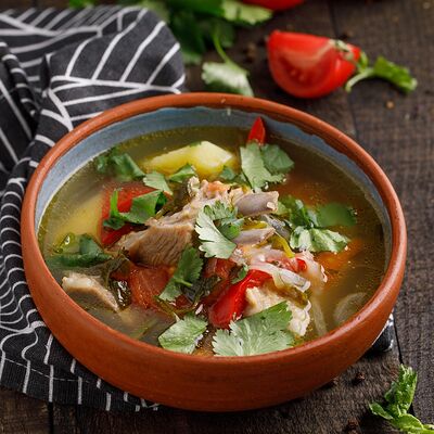 Хашлама с бараниной в Баклажан в ТЦ 