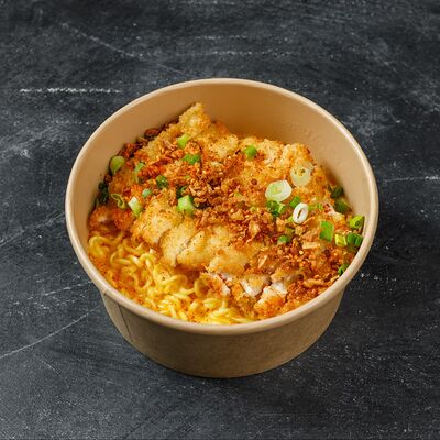 Сырный Рамен с цыпленком кацу в KOFOOD по цене 529 ₽